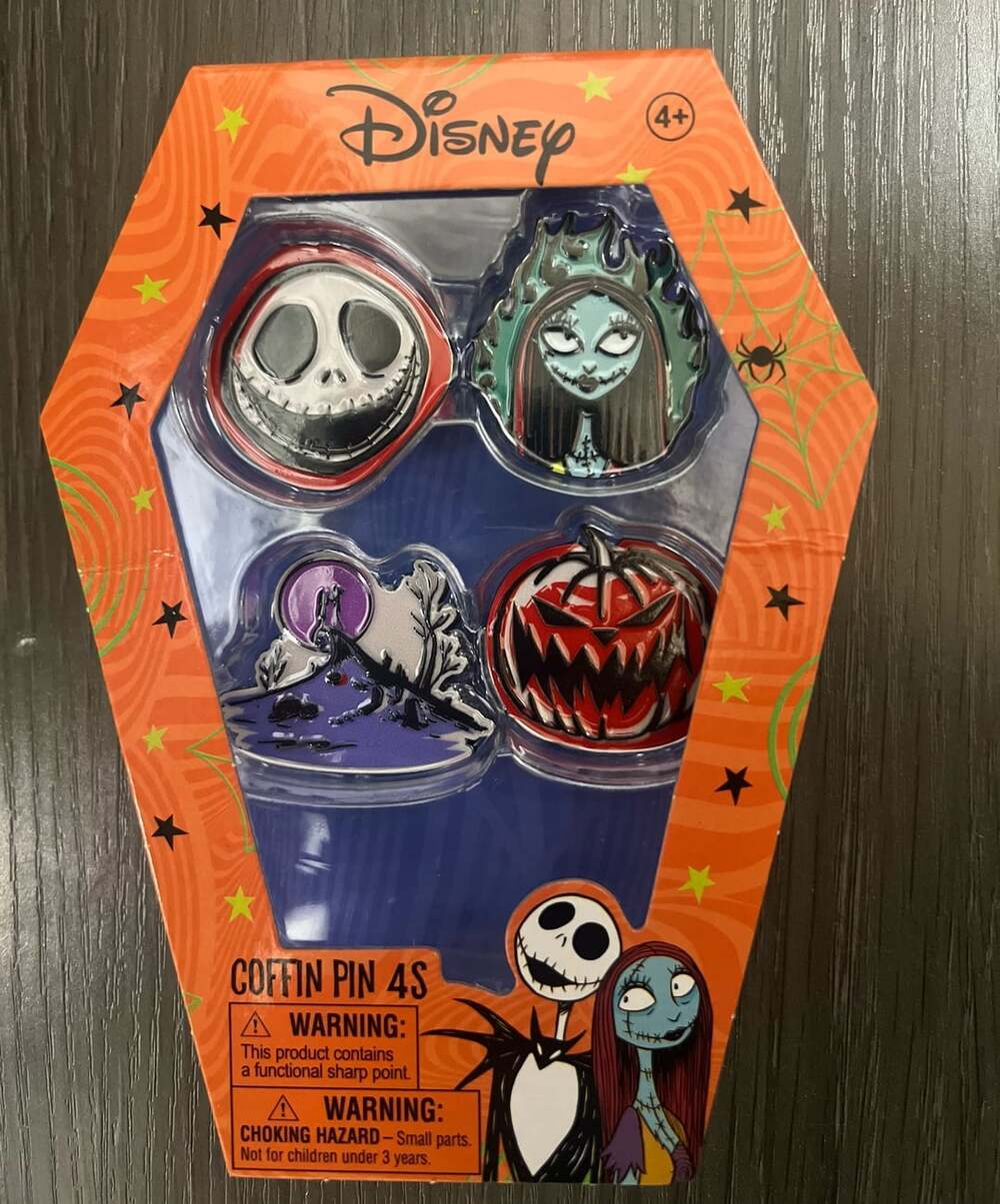 New Disney The Nightmare Before Christmas Pin 4S